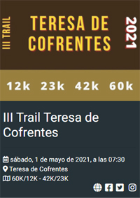 III TRAIL TERESA DE COFRENTES 01/05/2021