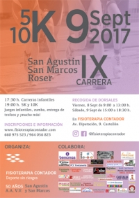 5KM-10KM SAN AGUSTIN Y SAN MARCOS-ROSER 09/09/2017