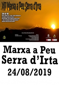 MARXA A PEU SERRA D&#039;IRTA 24/08/2019