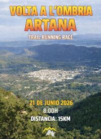 XI VOLTA A L'OMBRÍA D'ARTANA 21/06/2026